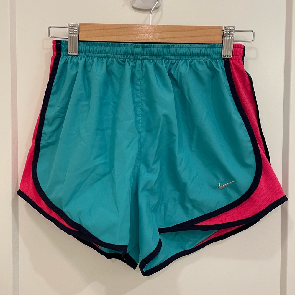 Nike Tempo Running Shorts - Teal/Hot Pink